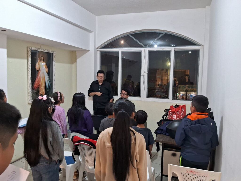Observación coro niños